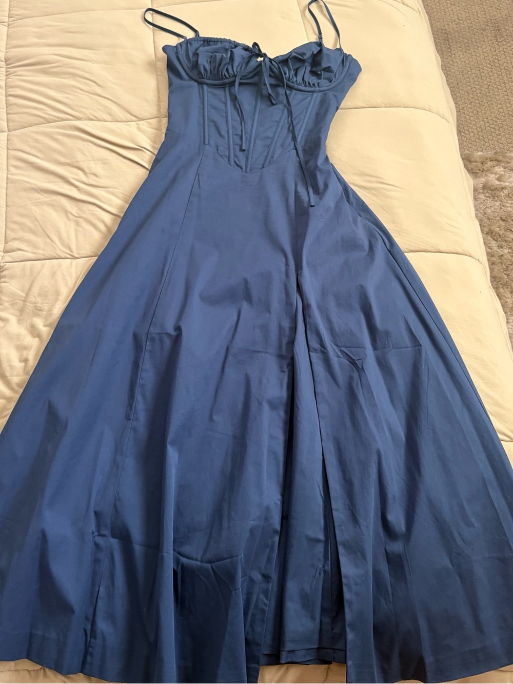 NWT Babyboo Deanna Midi Dress - Navy